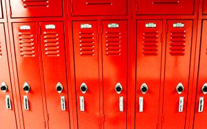 High School Student Lockers