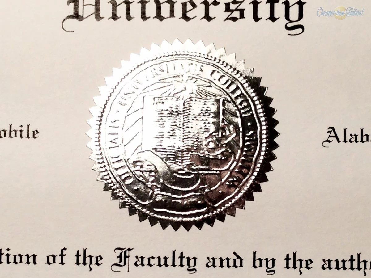 Diploma Seal Sample (ES06-Silver)